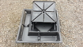 Square two piece bubbler reservoir w/planting trays (29