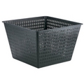 Large square mesh basket