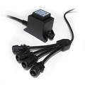 Atlantic 20 Watt - Transformer w/4 Way Splitter