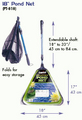 Laguna Collapsible Pond Net coarse mesh 18
