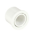 White PVC reducer bushing 1