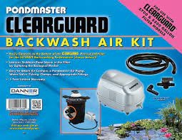 Pondmaster Large Backwash Air Kit w/AP60- Air Pump(8000gph & 16000gph Clearguard