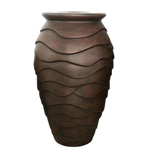 MEDIUM SCALLOPED URN