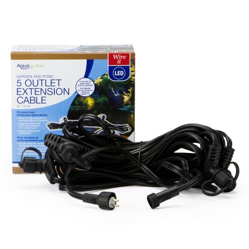 Aquascape 5-Outlet Quick-Connection Extension Cable