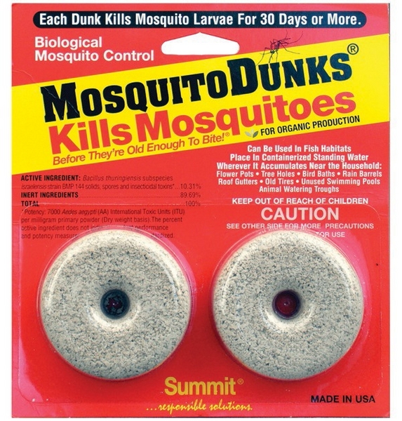 Mosquito Dunks 2 dunk card