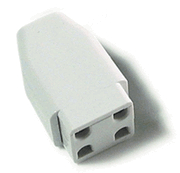 Aqua UV Lamp end connector 4 holes.