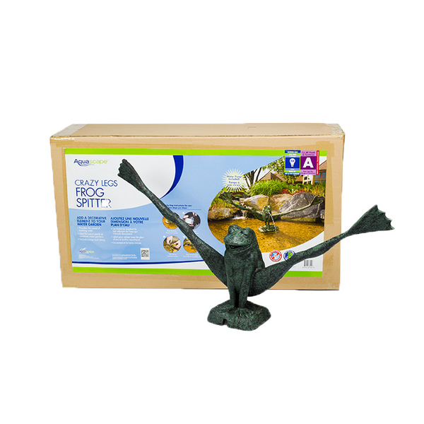 Aquascape Crazy Legs Frog Spitter W/O Pump