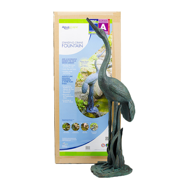 Aquascape Standing Crane Spitter w/o pump