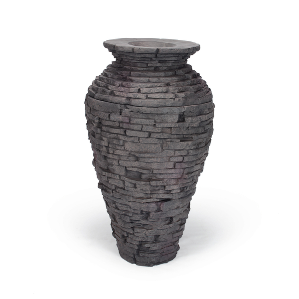 Aquascape Small Stacked Slate Urn