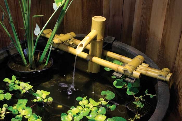 Aquascape Adjustable Pouring Bamboo Fountain W/O Pump