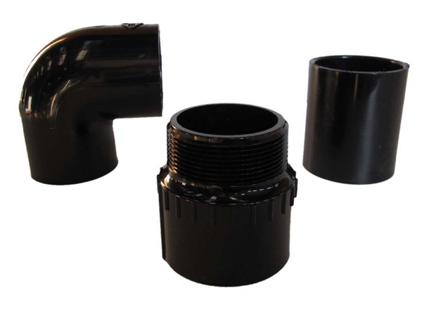 Black Schedule 40 PVC Fittings