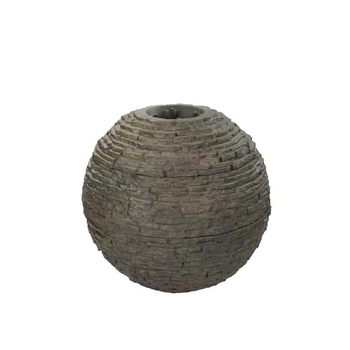 Aquascape Medium Stacked Slate Sphere | Decor