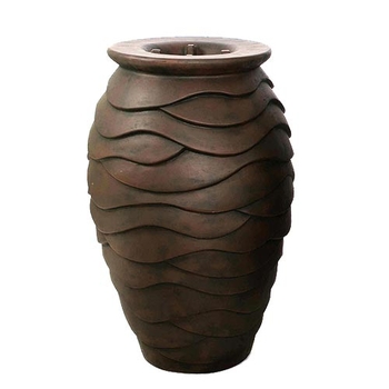 SMALL SCALLOPED URN | Color Falls, FastFalls, FilterWeirs, & Spillways