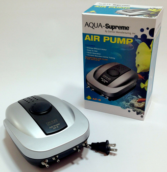 Pondmaster Aqua-Supreme Air Pump 8 Watt Adjustable 4 Outlet | Pondmaster/Danner air
