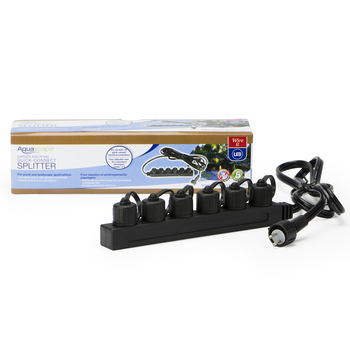 Aquascape 6-Way splitter for Transformer | Pond Lighting