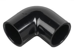 Black PVC 90 Degree Elbow 1