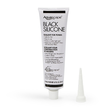 Aquascape Fish Safe Black Silicone Sealant - 4.7oz | Silicone & Waterfall Foam