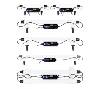 Evo 55 watt UV Clarifier max 14000gal pond, 5000gph flow | Evolution Aqua (Clarifiers)