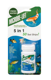 Microbe-Lift 5 in 1 Pond Test Kit 50 Strips | Test Kits & Pond Thermometers