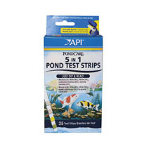 API 5-in-1 Test strips  #164F | Test Kits & Pond Thermometers