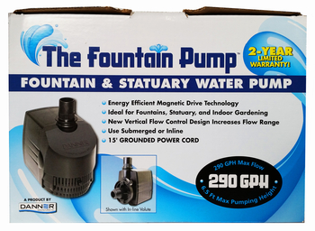 Pondmaster SP-290 290gph Statuary Pump 1/2