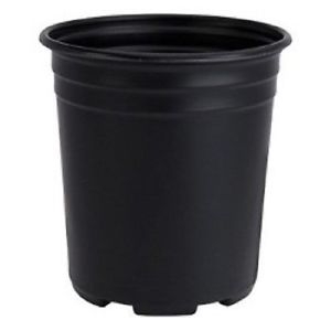 Pro Cal 1 gallon heavy thermoform pot with bottom drains | Aquatic Planting Containers