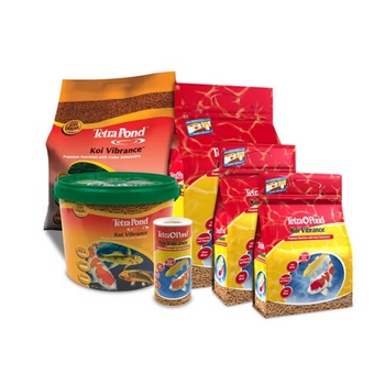 Tetra Koi Vibrance 2.42 lbs, 7 liter bag | Tetra Pond food